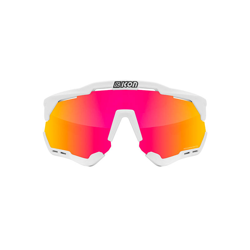 Sonnenbrille Scicon aeroshade xl scnpp verre multi-reflet rouges 2/3