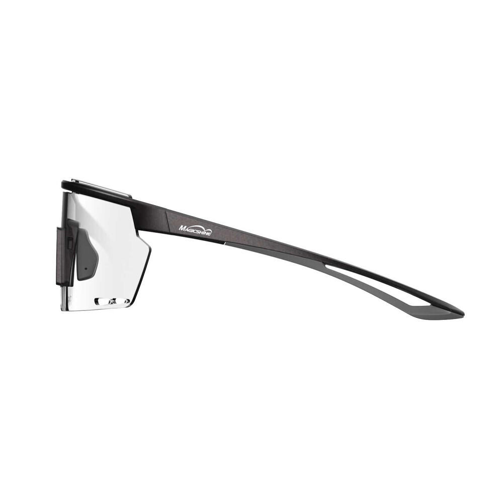 Gogle Roller - RL001T - czarno-szare - przezroczyste soczewki 6/7