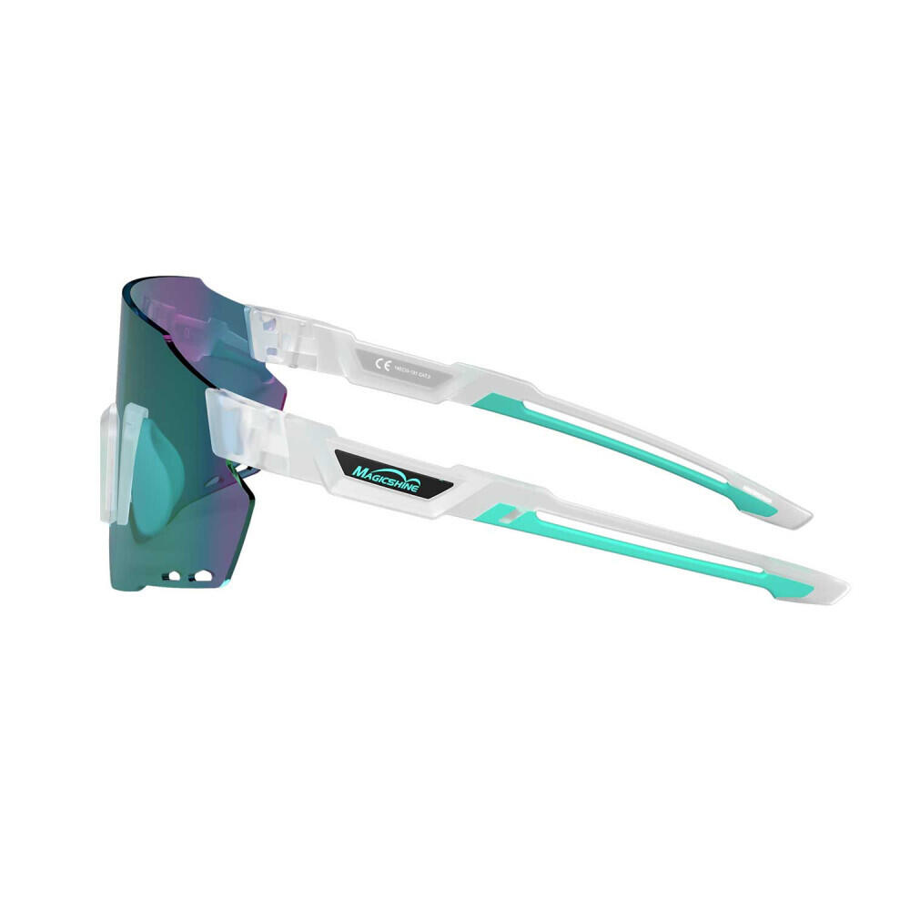 Lunettes WindBreaker - WB004 - transparent/bleu + écran bleu 5/6