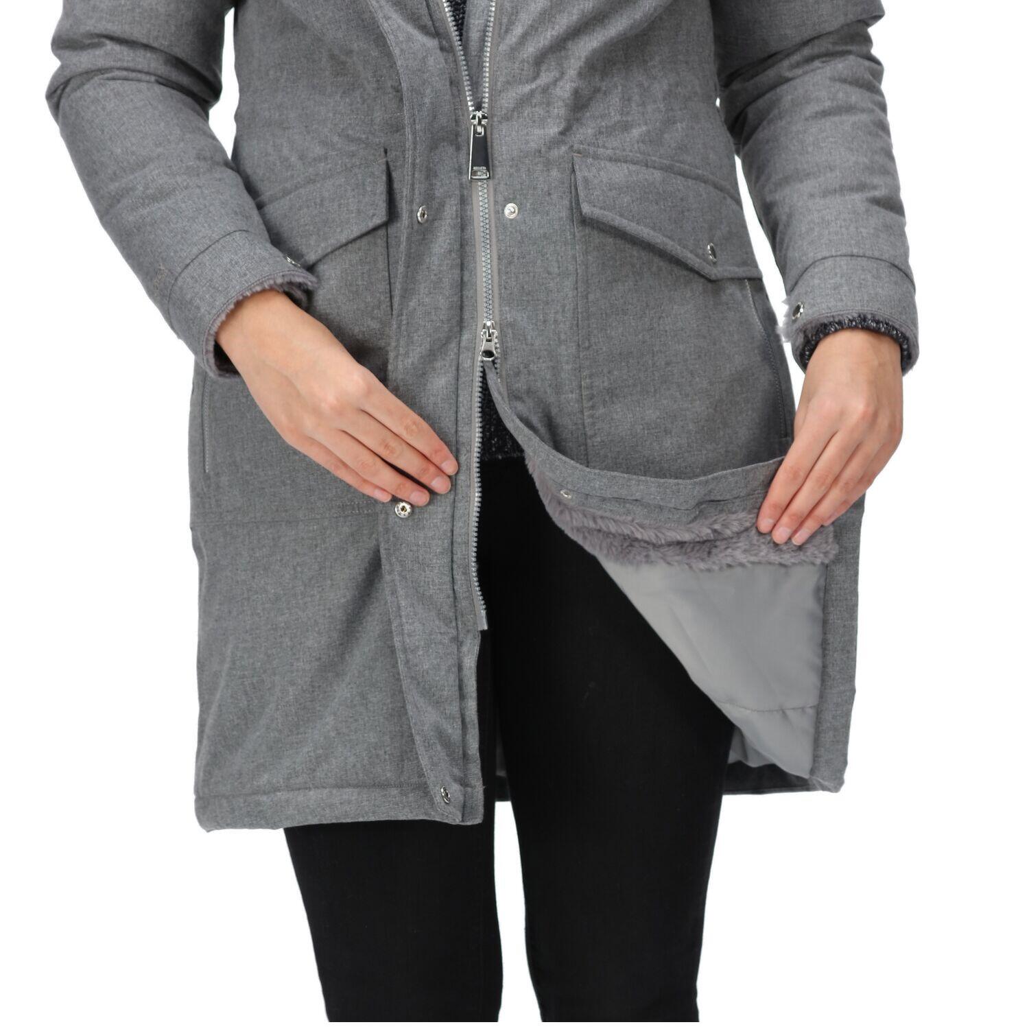 Regatta Romine Parka für Damen Wasserdicht mit Kapuze 6/7