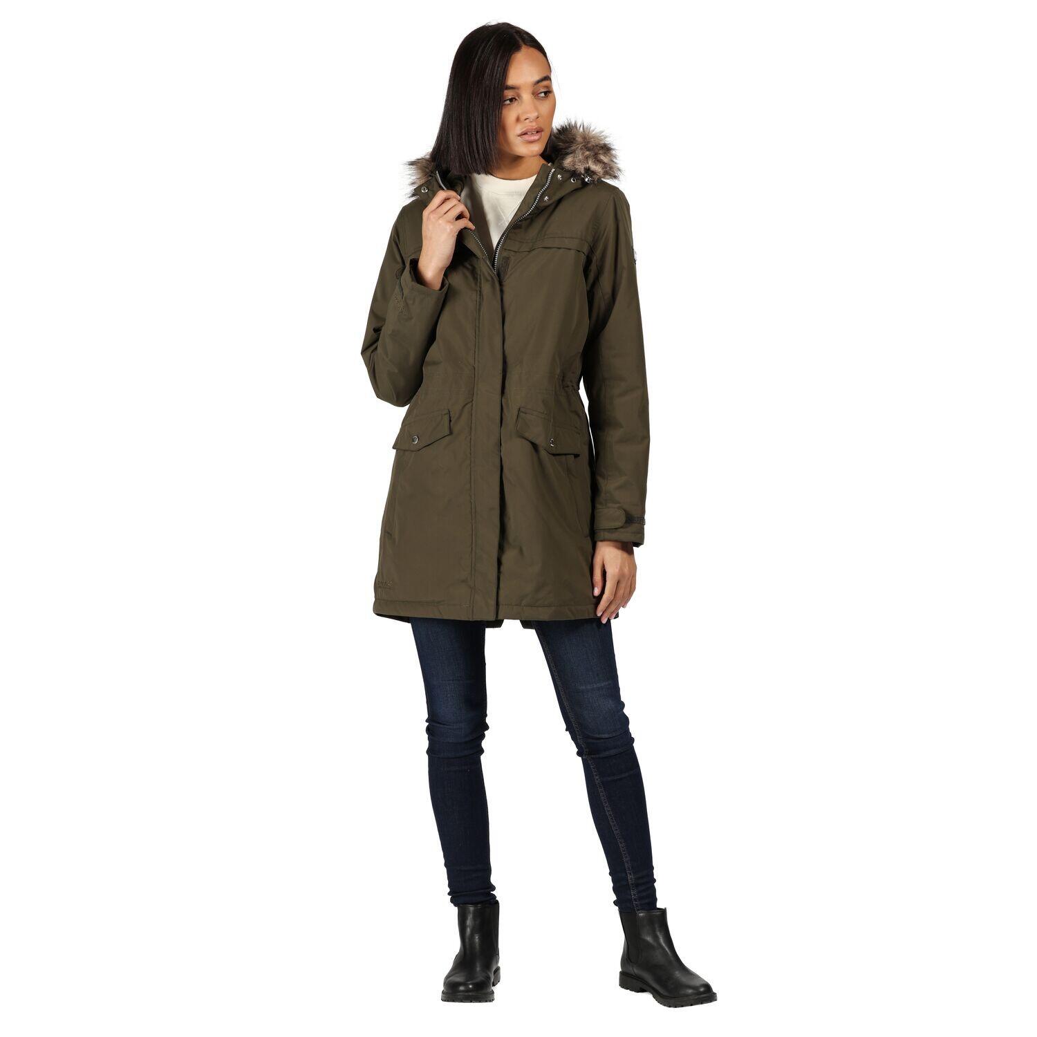 Outdoormantel Serleena II Freizeit Damen Wasserdicht 5.000 mm Atmungsaktiv 7/7