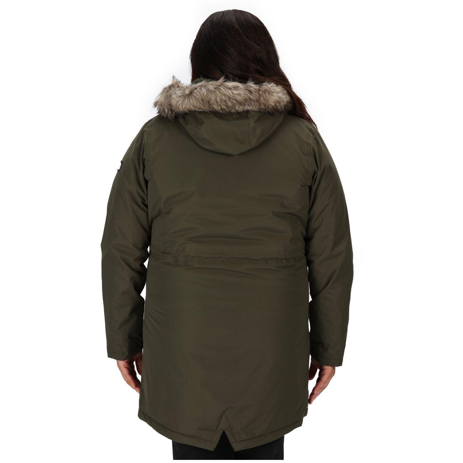 Outdoormantel Serleena II Freizeit Damen Wasserdicht 5.000 mm Atmungsaktiv 6/7
