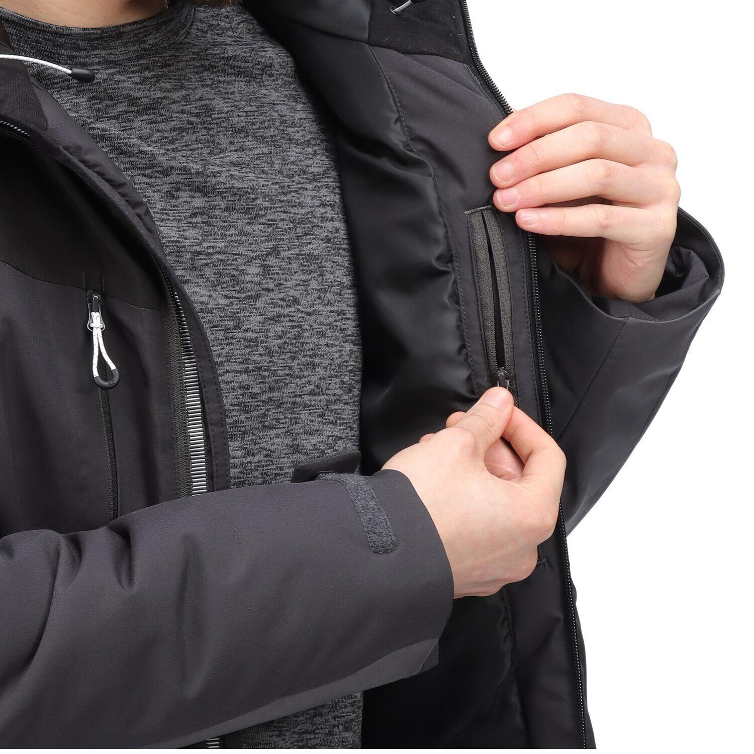 Outdoorjacke Highton Stretch II Wandern/Outdoor/Trekking Herren CajunOra/Blk 6/7