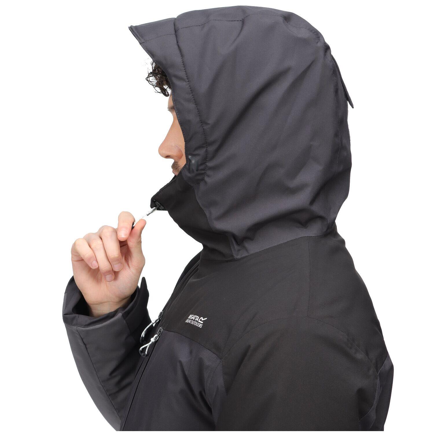 Outdoorjacke Highton Stretch II Wandern/Outdoor/Trekking Herren CajunOra/Blk 7/7