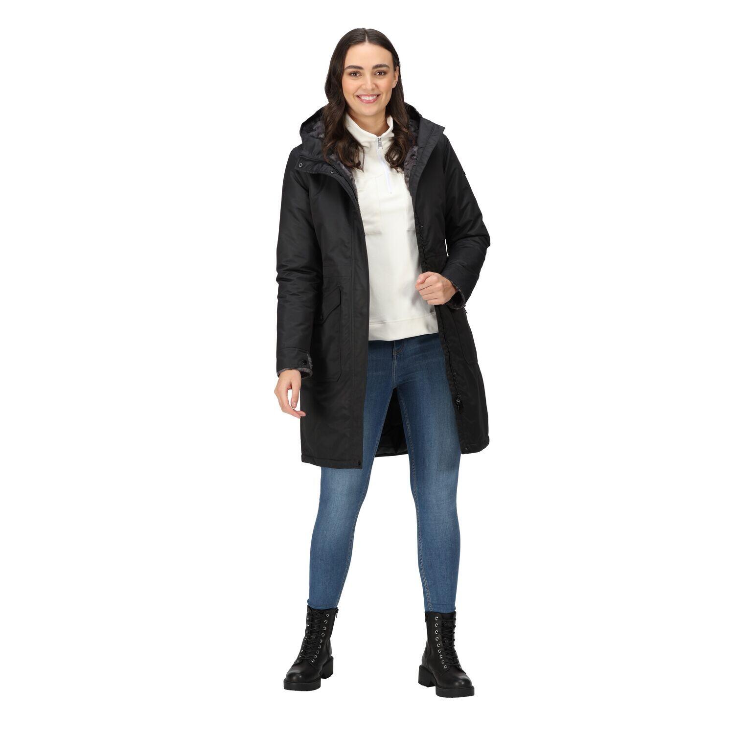 Regatta Romine Parka für Damen Wasserdicht mit Kapuze 6/7