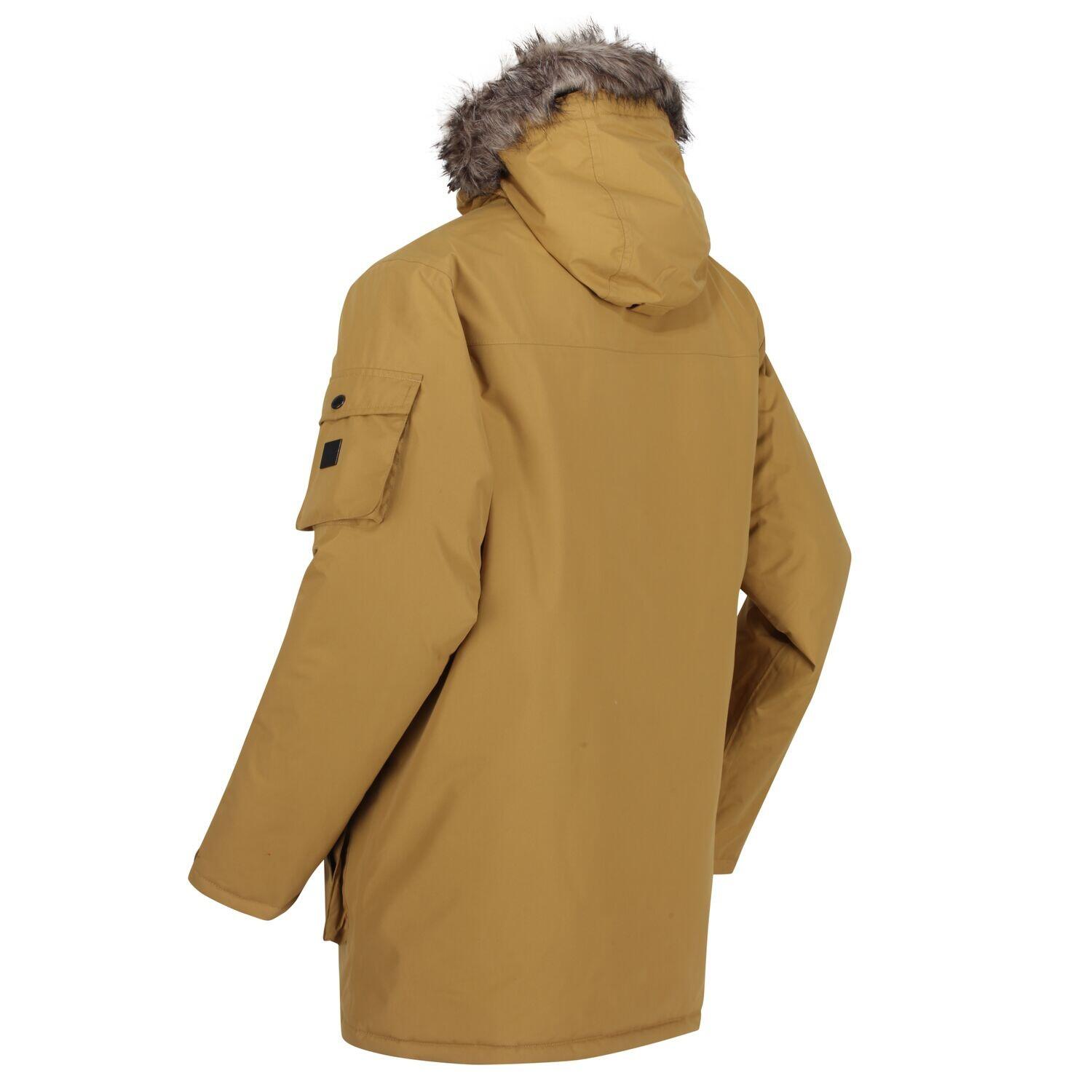gefütterte Jacke Salinger II Freizeit Herren Bronze Mist Wasserdicht 5.000 mm 2/4