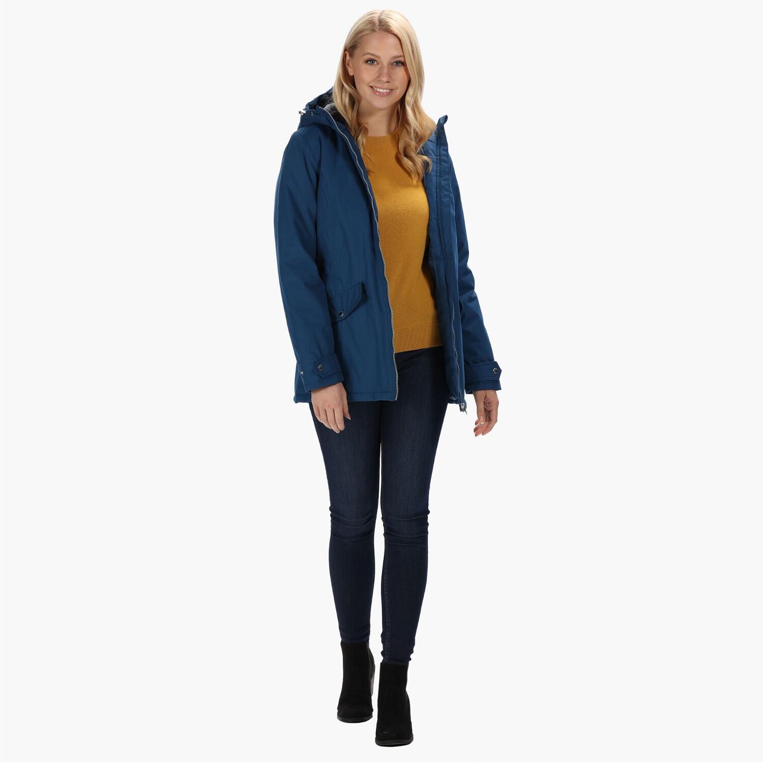 Outdoorjacke Bergonia Freizeit Damen Delhi Red Wasserdicht Ohne Atmungsaktiv 3/7