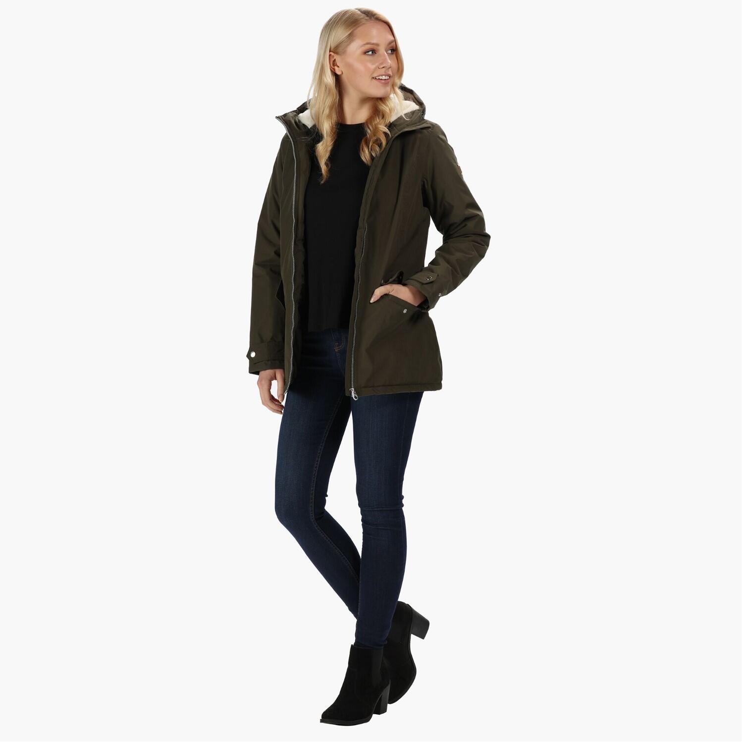 Outdoorjacke Bergonia Freizeit Damen Delhi Red Wasserdicht Ohne Atmungsaktiv 7/7