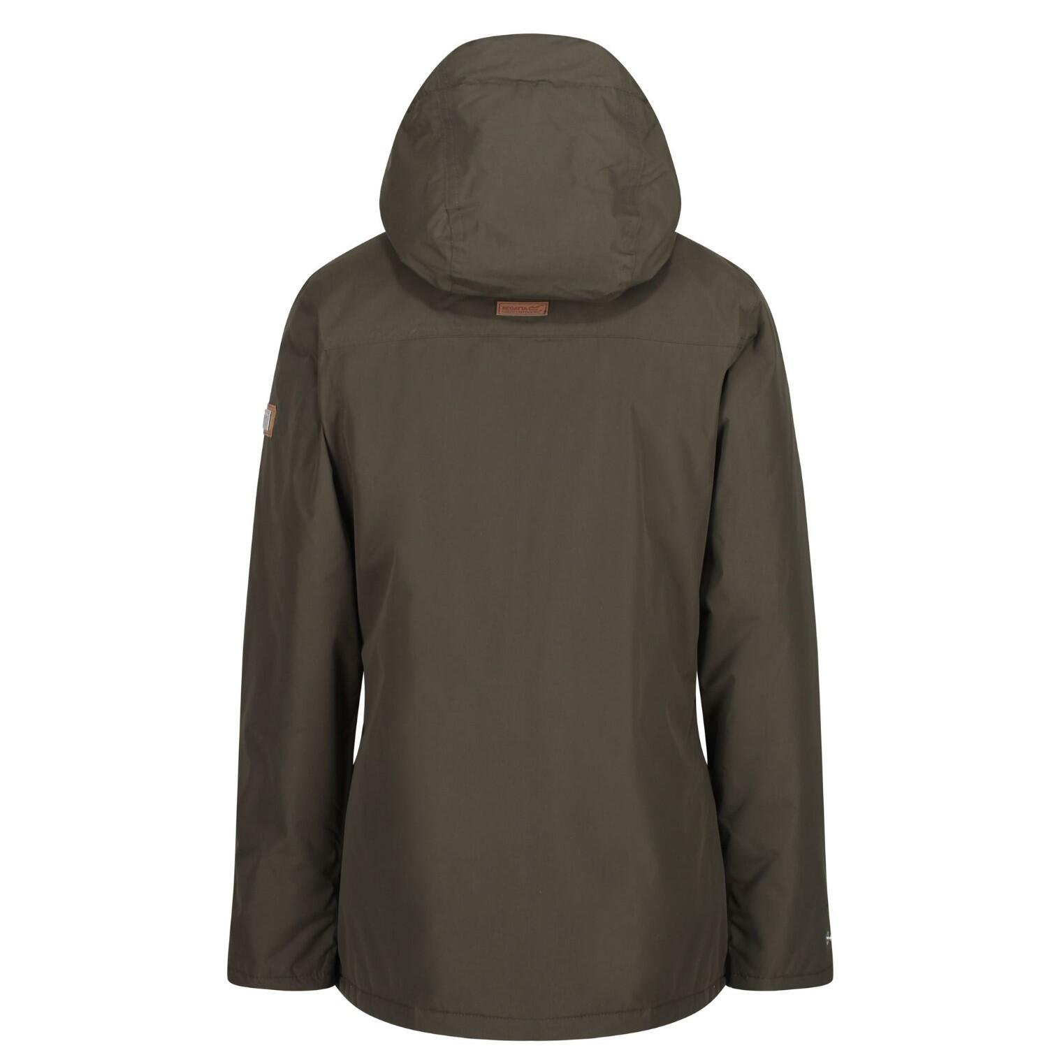 Outdoorjacke Bergonia Freizeit Damen Delhi Red Wasserdicht Ohne Atmungsaktiv 5/7