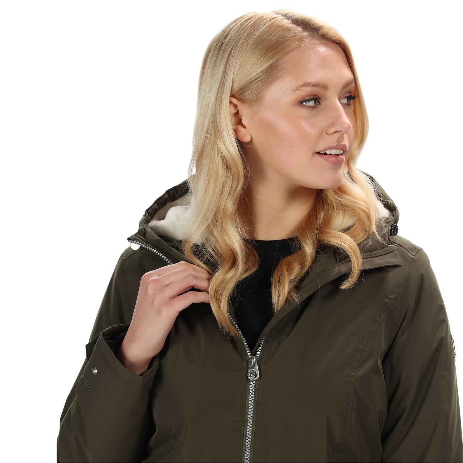 Outdoorjacke Bergonia Freizeit Damen Delhi Red Wasserdicht Ohne Atmungsaktiv 6/7