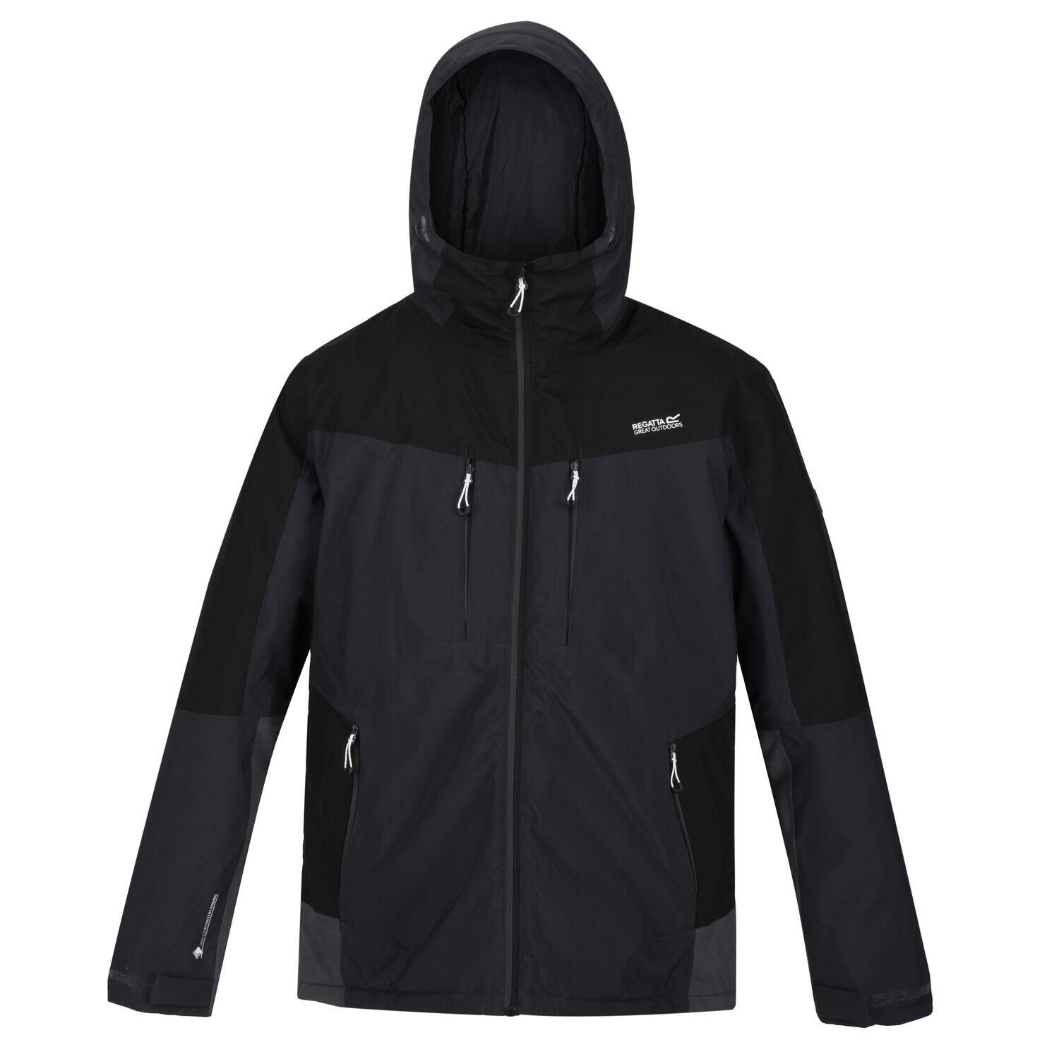 Outdoorjacke Highton Stretch II Wandern/Outdoor/Trekking Herren CajunOra/Blk 4/7