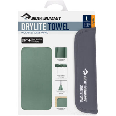 Outdoor-Handtuch DryLite Towel XS moonlight