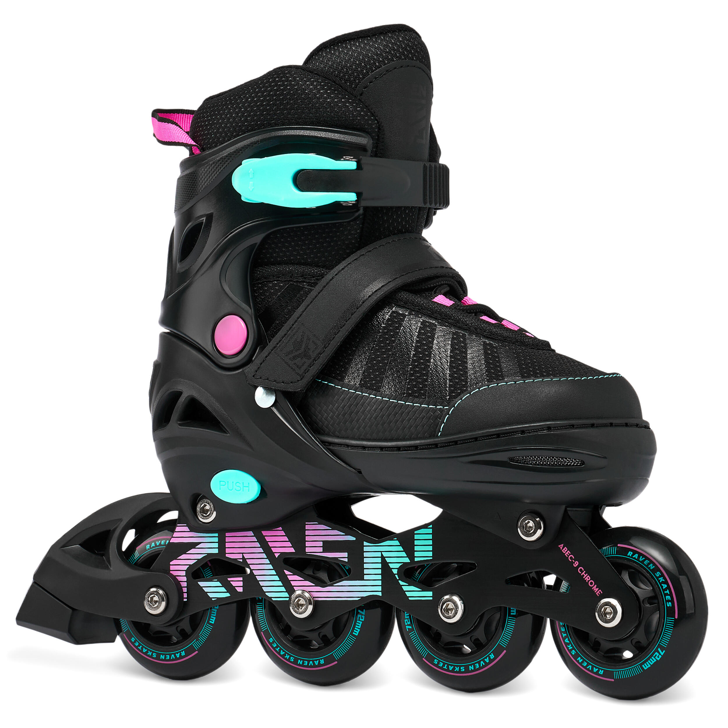 RAVEN Kolečkové brusle Raven Oxen Mint/Pink