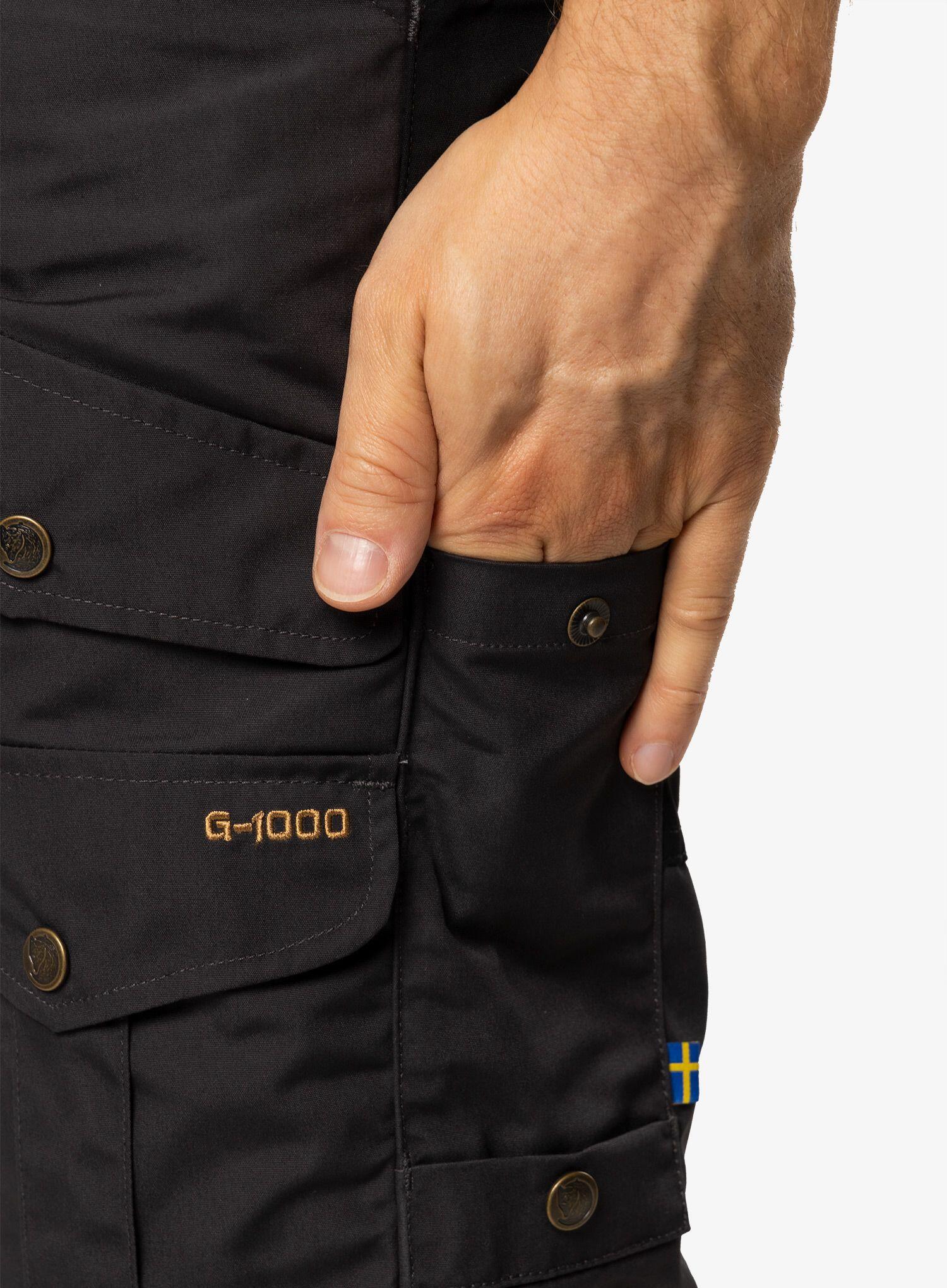 Pantaloni da Trekking Barents Pro F87179 - Grigio Scuro e Nero 5/7