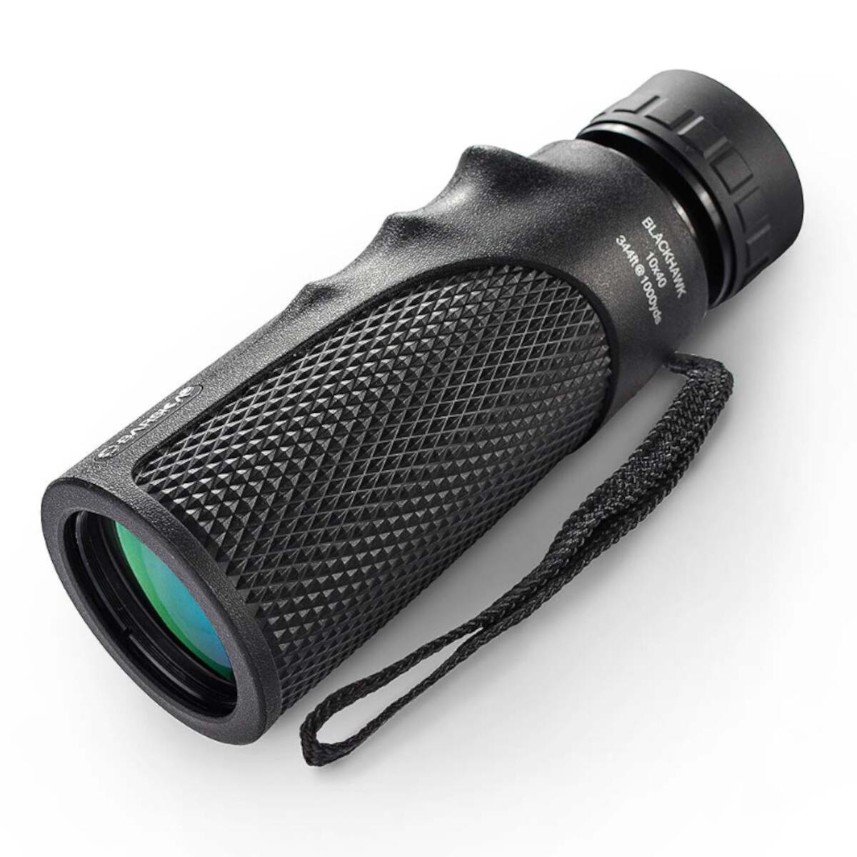 Monokular Blackhawk 10x40 wasserdicht - Schwarz 3/5