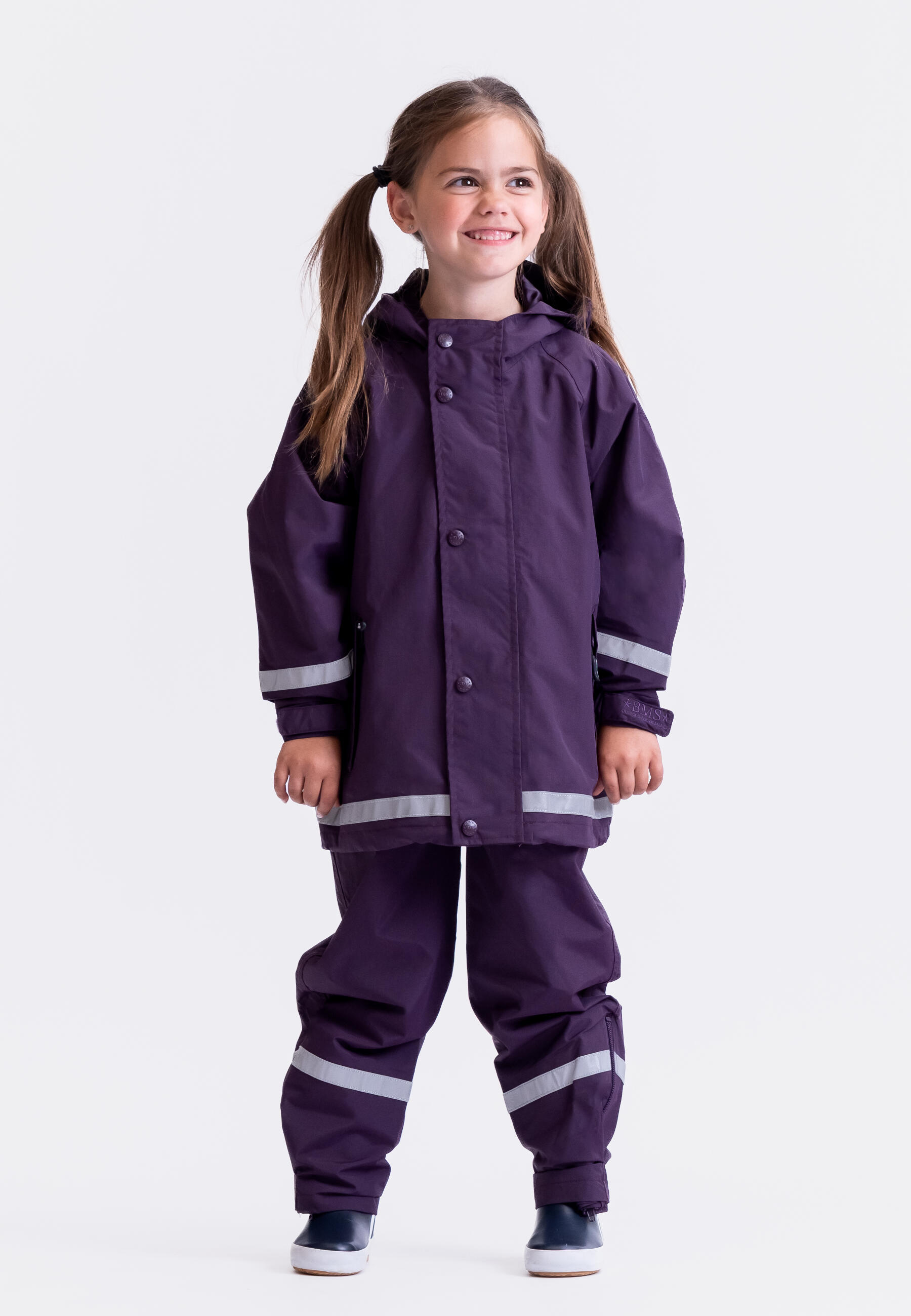 BMS BMS atmungsaktive Regenjacke Kinder