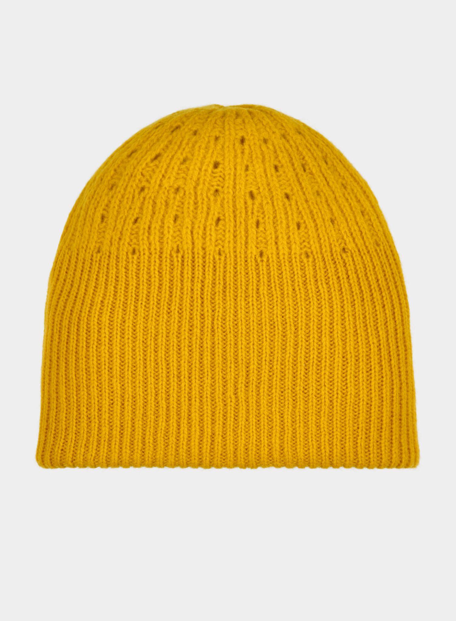 Czapka zimowa Fjallraven 1960 Logo Hat - mustard yellow 4/4