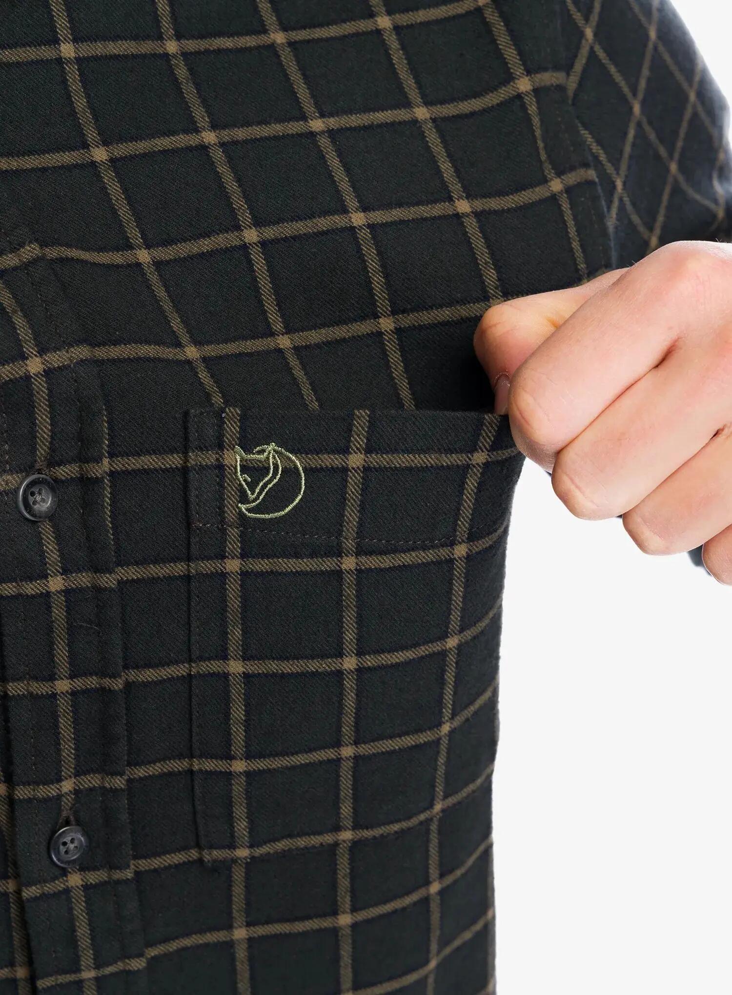 Koszula turystyczna męska Fjallraven Ovik Flannel Shirt 6/6