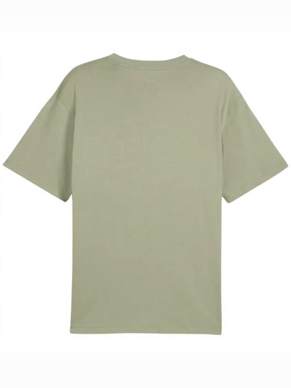 KOSZULKA męska PUMA 689153-82 t-shirt bawełniana sportowa zielona XL 5/5