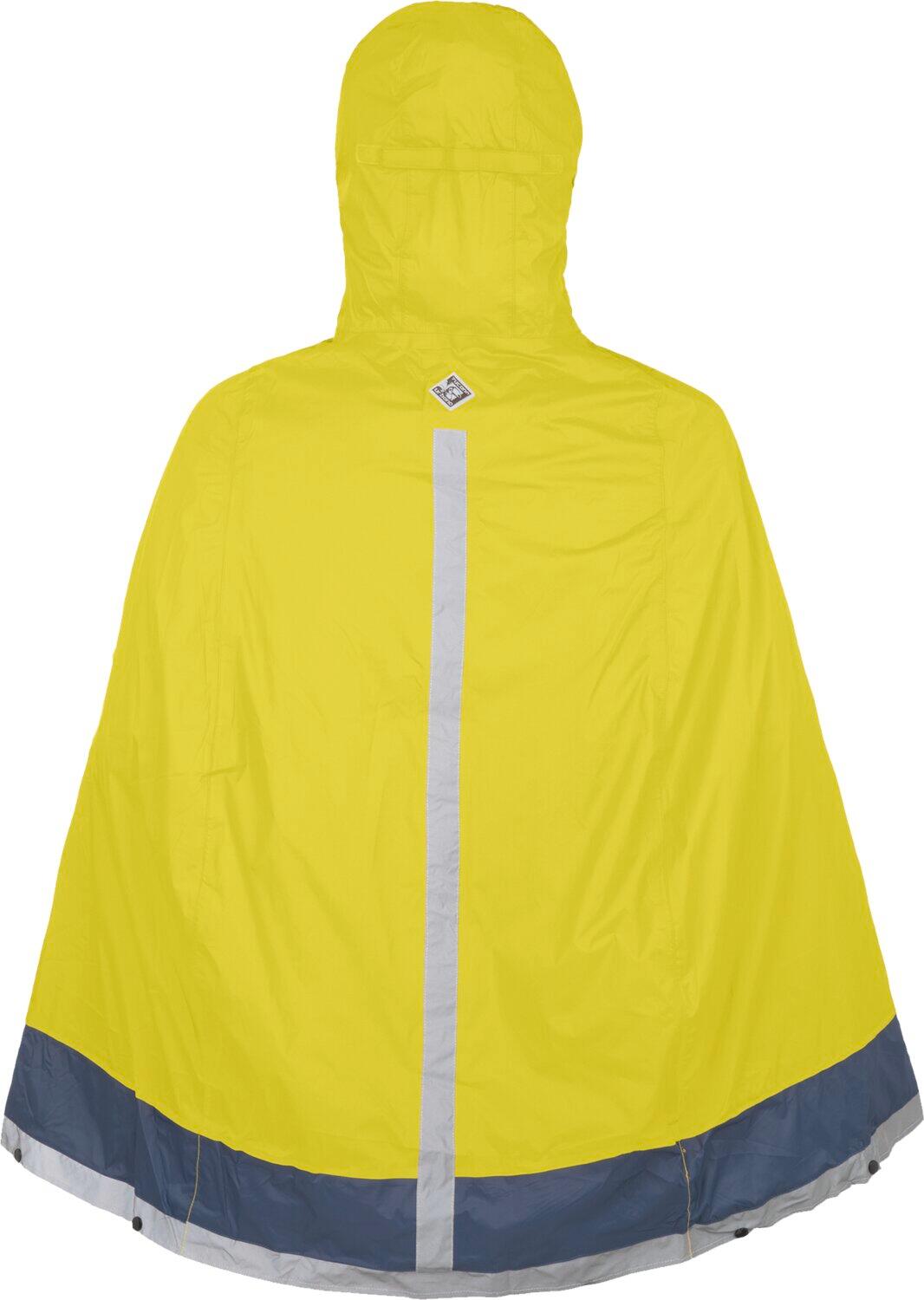 Cape anti-pluie Garibaldina polyamide ripstop jaune 2/7