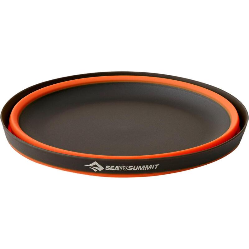 Sea To Summit Frontier UL Bol Pliable – 680ml, Silicone Alimentaire, Nylon Fibre Verre, Orange, Medium