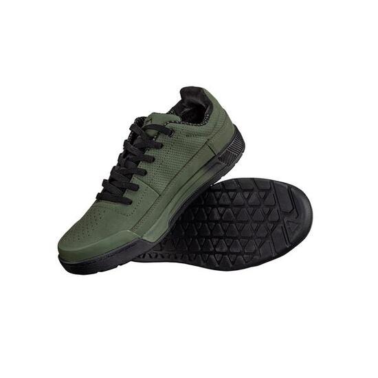 Scarpe MTB Flat 2.0 con Pattern WaffleGrip PRO Verde Uomo