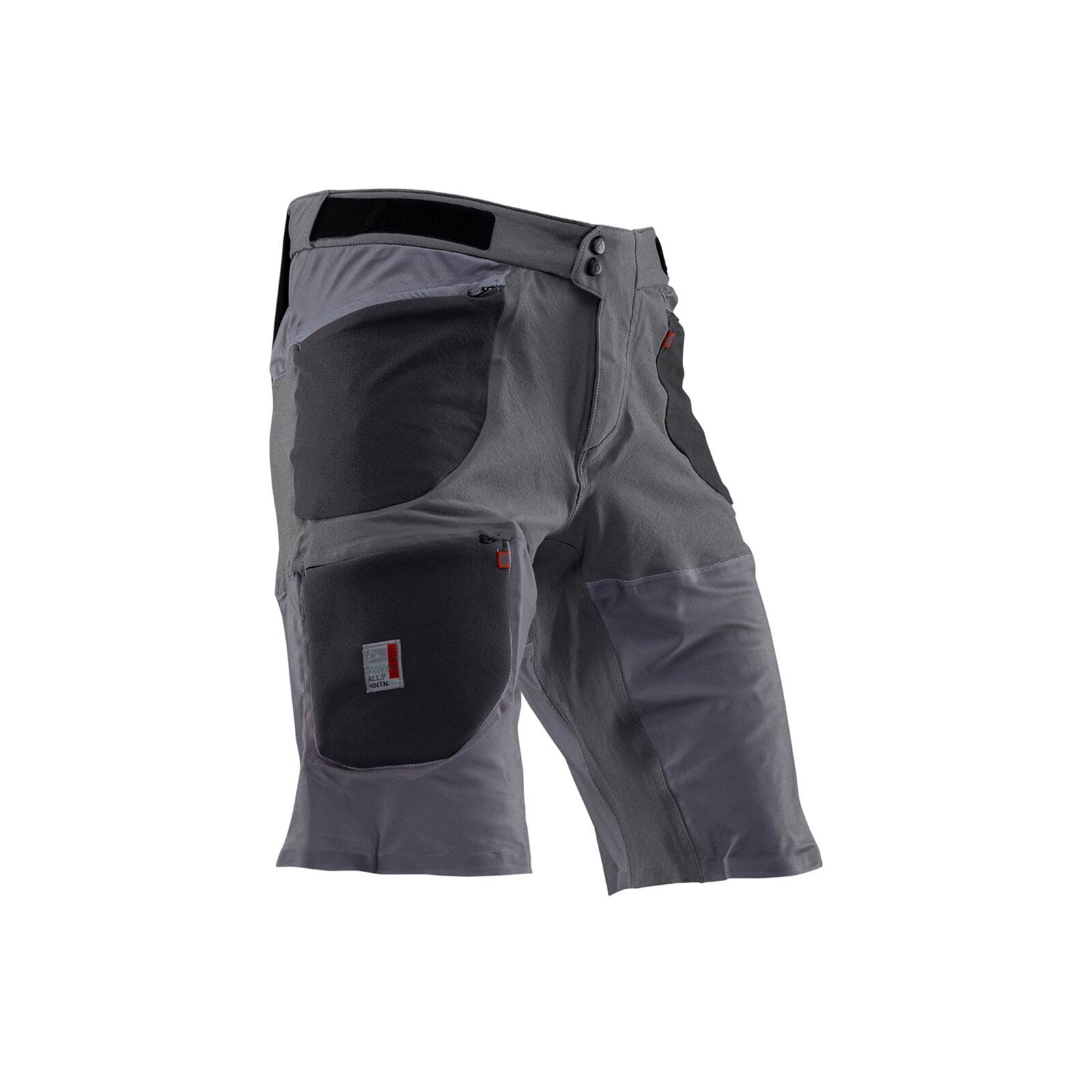 Leatt - Short Vtt Ventilé Et Léger Allmountain 3.0 Gris Homme - Short De Vélo - Bleu|gris - S - Decathlon