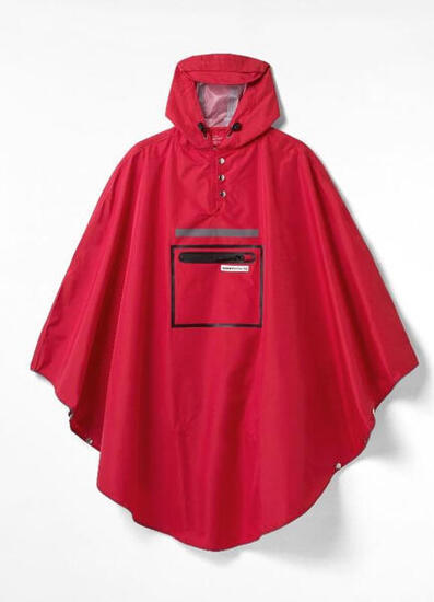 Poncho Il Poncho Del Popolo Rosso
