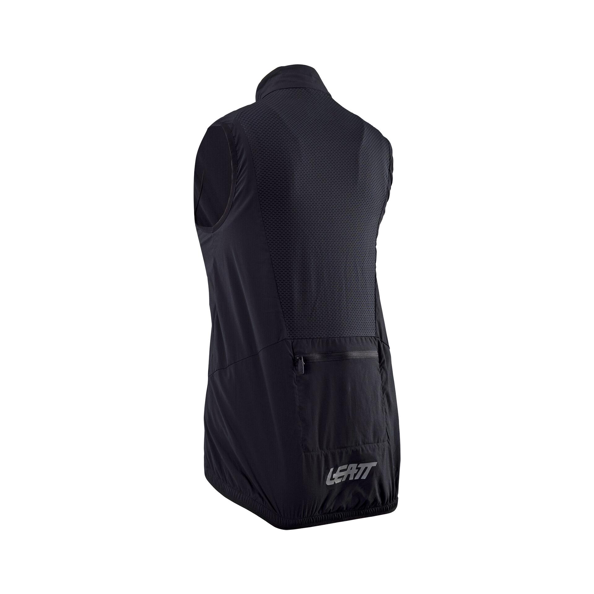 Gilet MTB Endurance 2.0 leggero e antivento da donna Nero 6/7