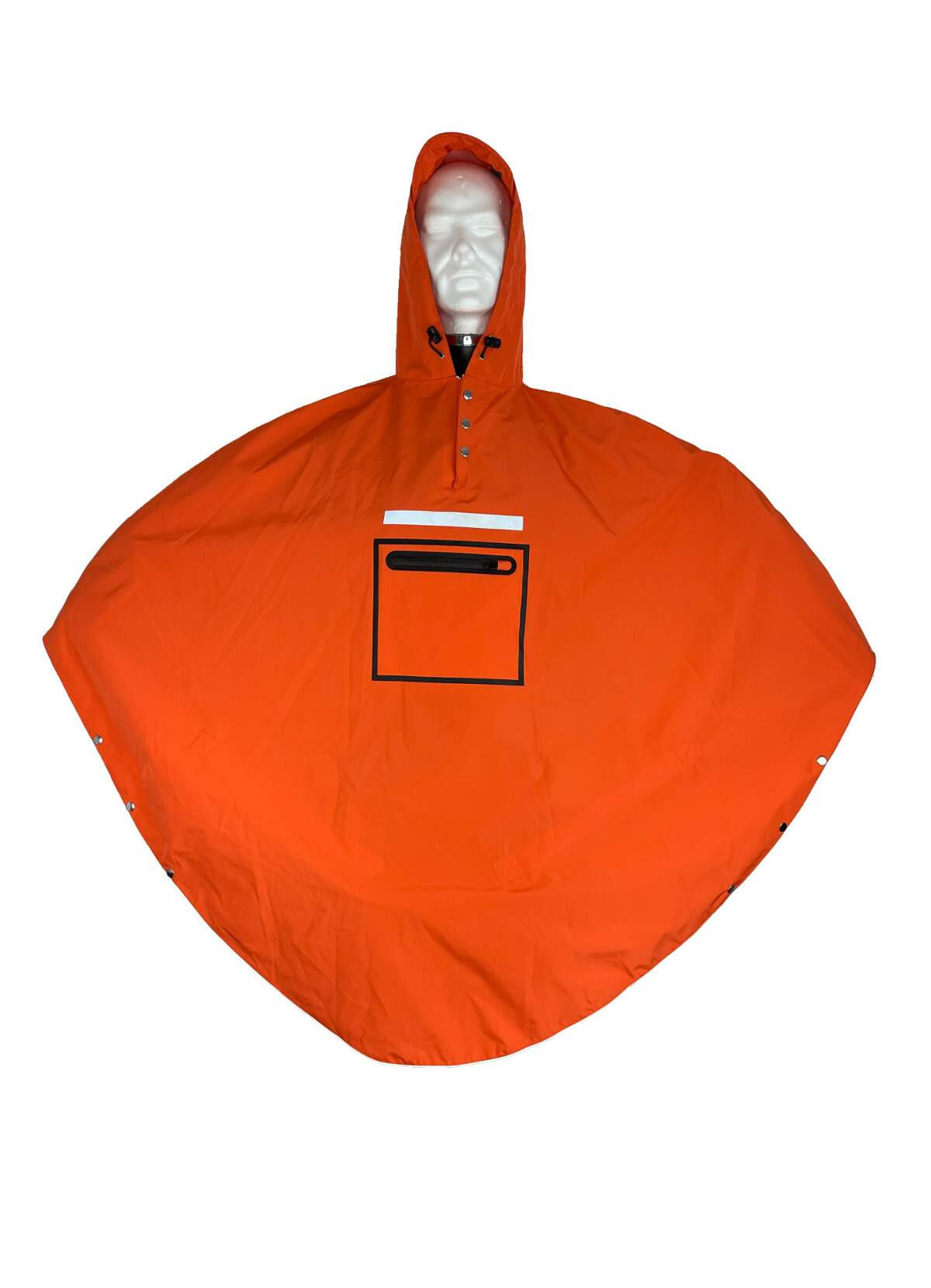 PEOPLE PONCHO Poncho The People'S Poncho Orange