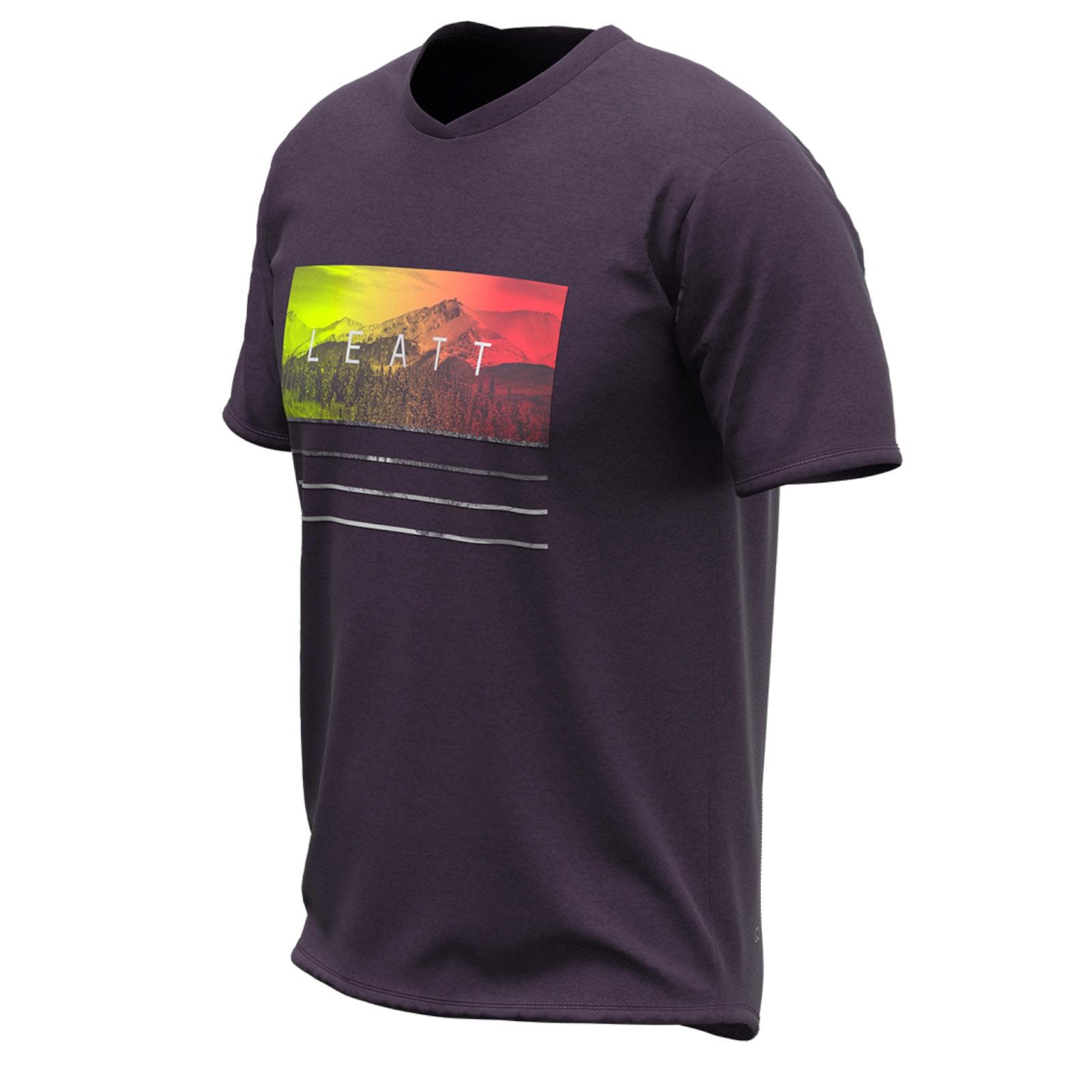 Maillot Manches Courtes VTT All Mountain 2.0 Violet 2/6