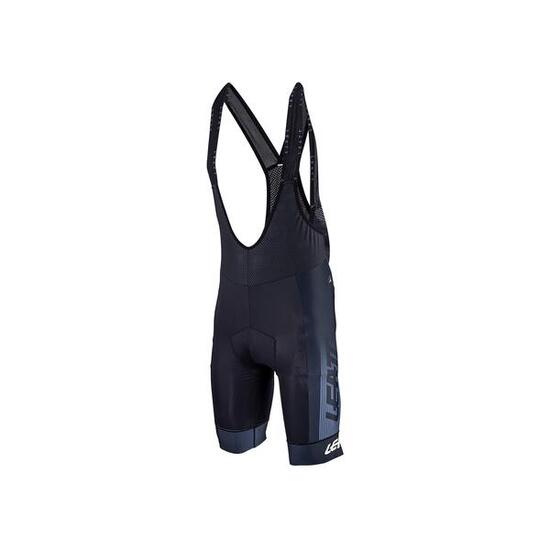 Cuissard à bretelles VTT Endurance 6.0 léger et élastique Noir Homme