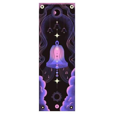 Mata do jogi Moonholi Bells z antypoślizgową powierzchnią