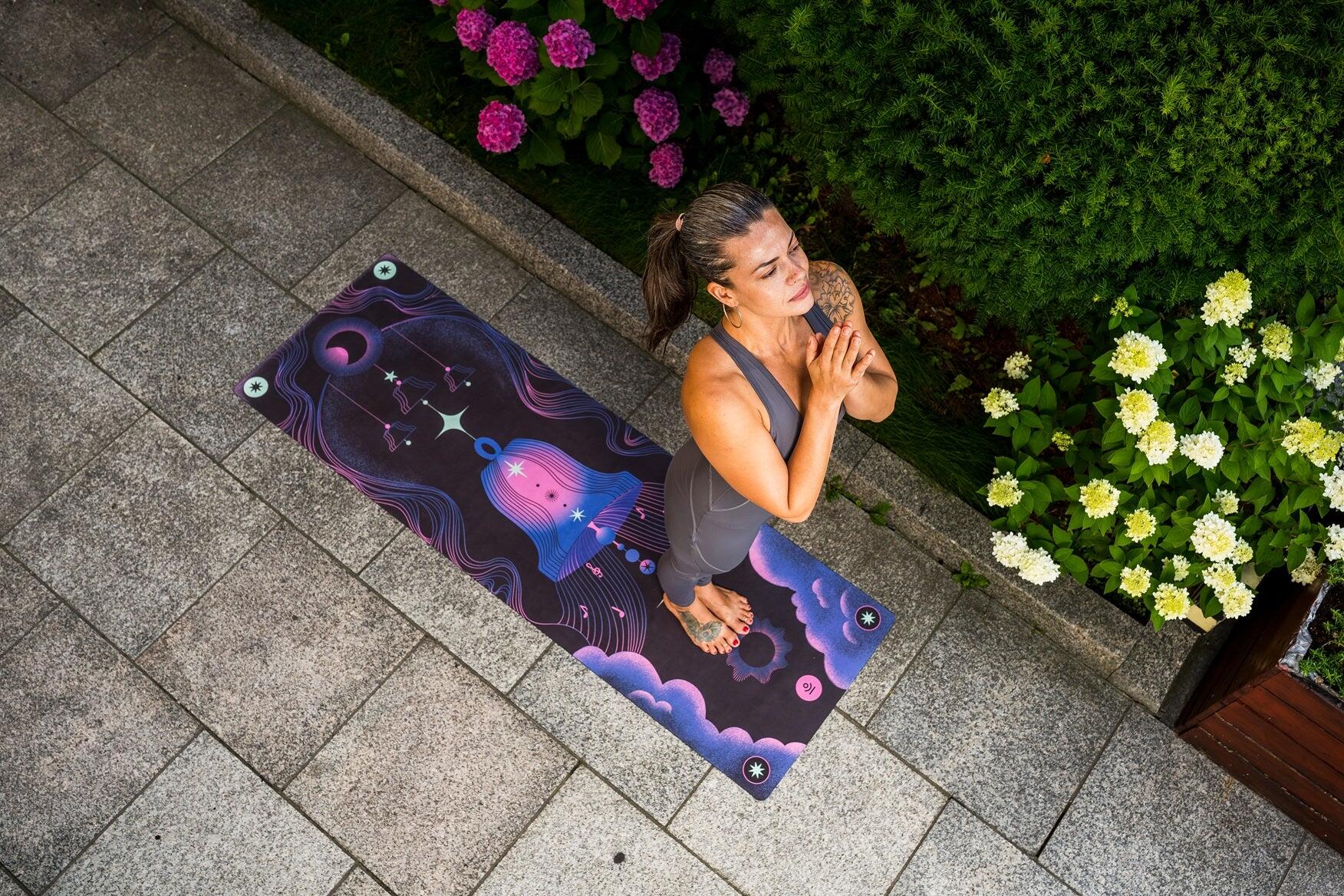Mata do jogi Moonholi Bells z antypoślizgową powierzchnią 3/7