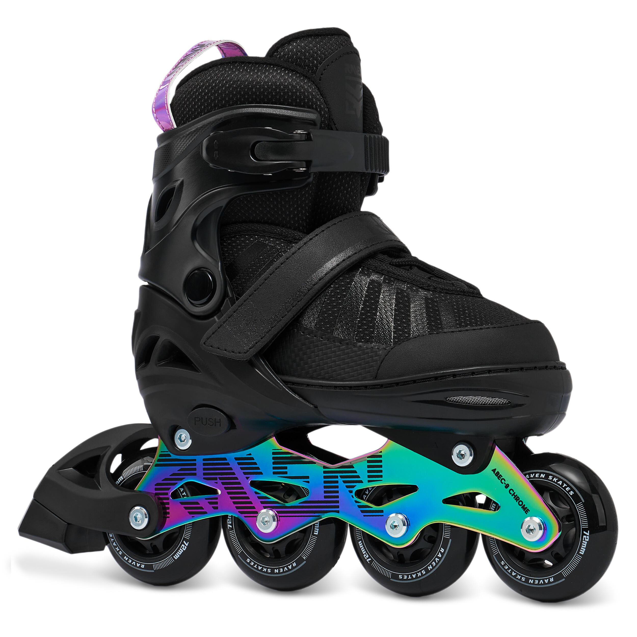 negro / multicolor