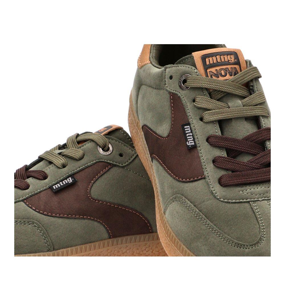 Deportivas Casual Hombre Suela Plana - Modelo 84775 Kakhi 6/7