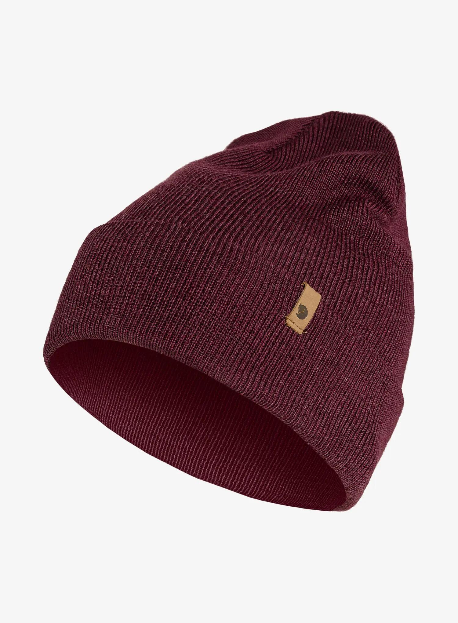 Czapka zimowa Fjallraven Classic Knit Hat - dark garnet 2/2