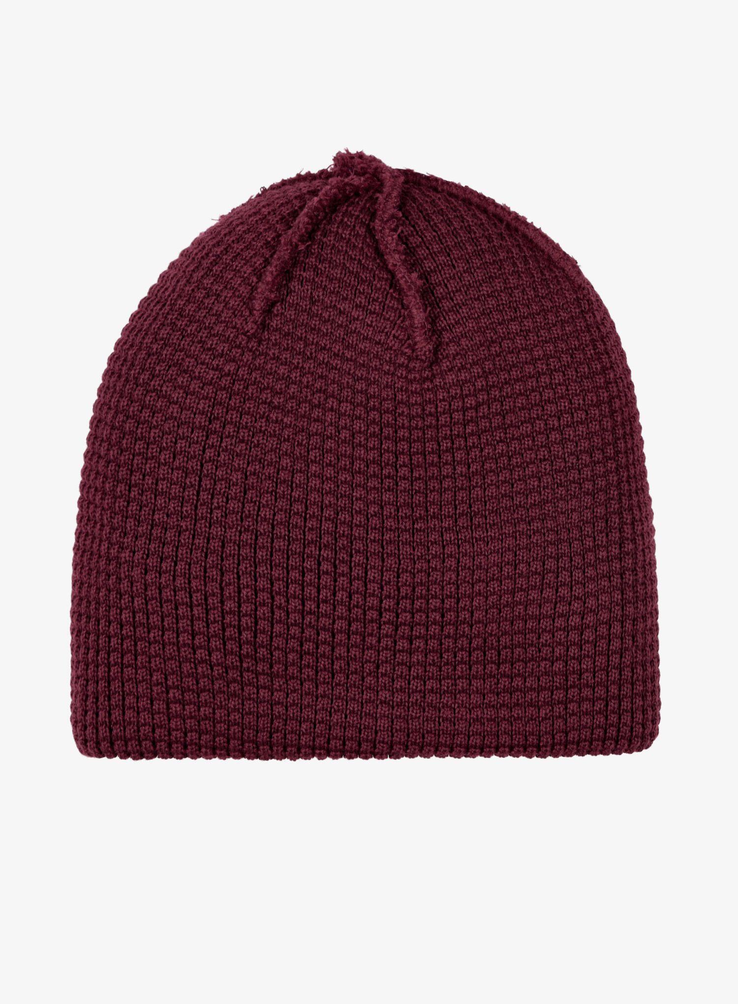 Czapka zimowa Fjallraven Tab Hat - dark garnet 3/4