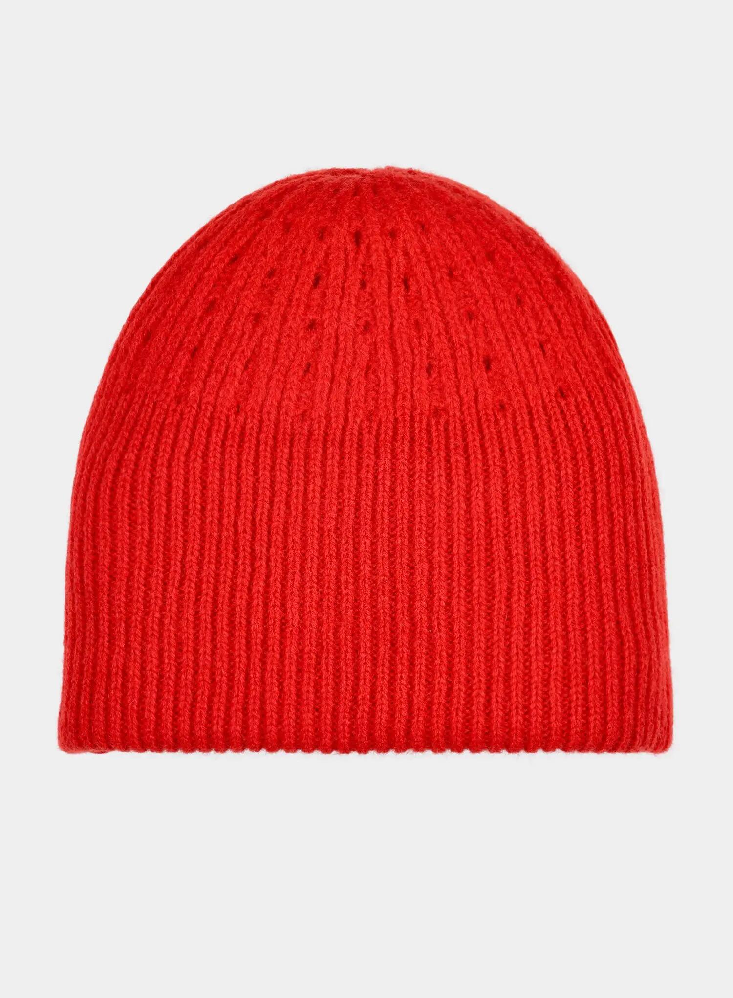 Czapka zimowa Fjallraven 1960 Logo Hat - true red 4/4