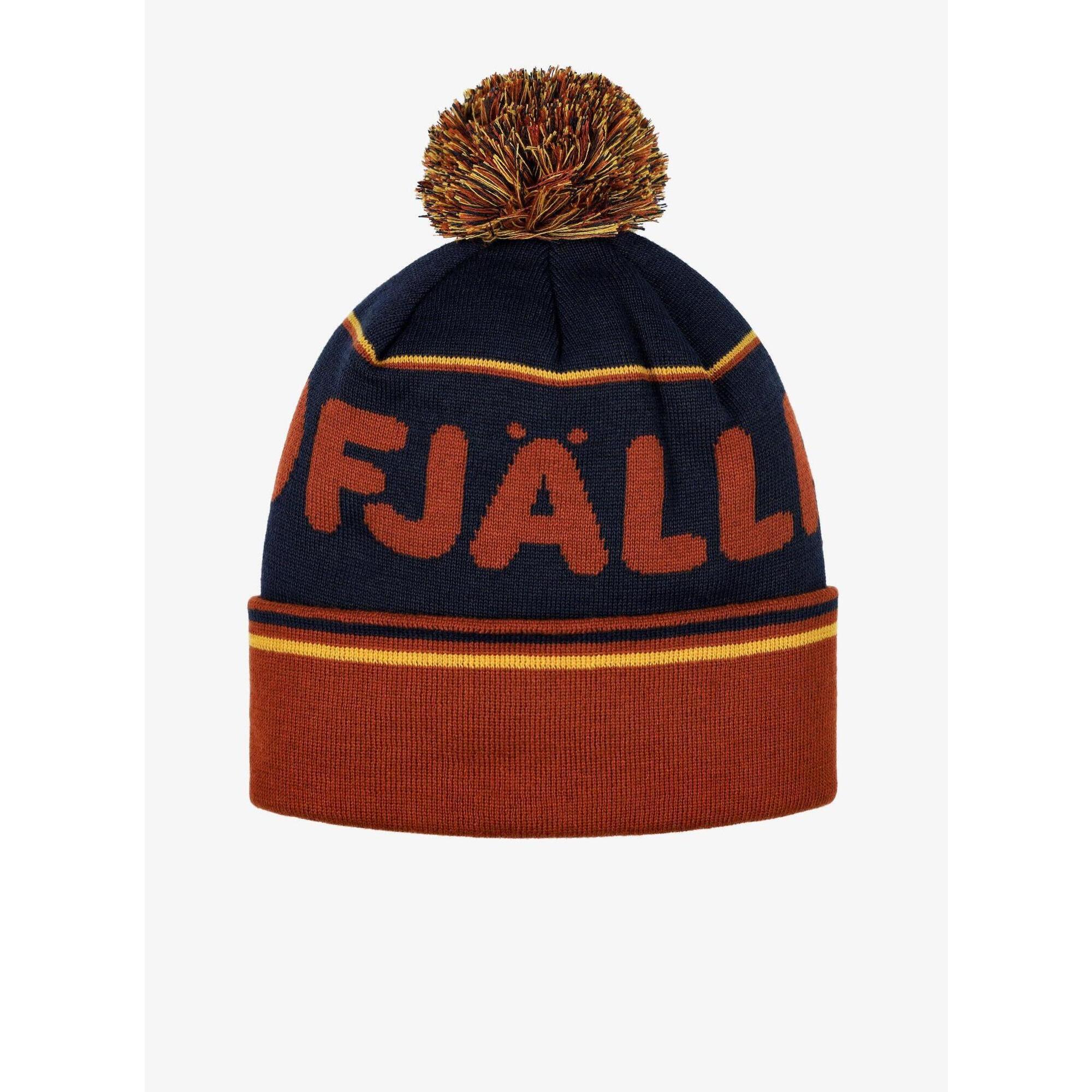 Czapka zimowa Fjallraven Pom Hat - autumn leaf/dark navy