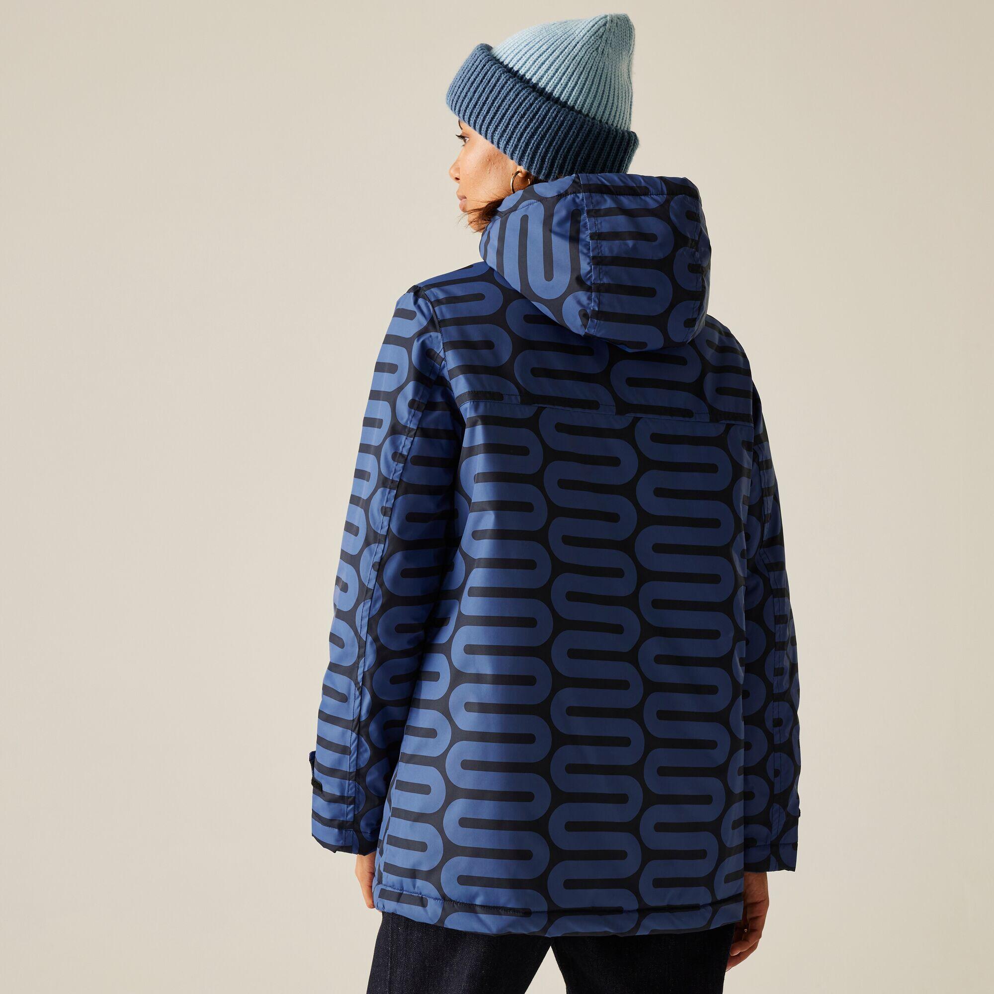 Veste mi-longue Orla à capuche, respirante, imperméable et isolée pour femme 2/7