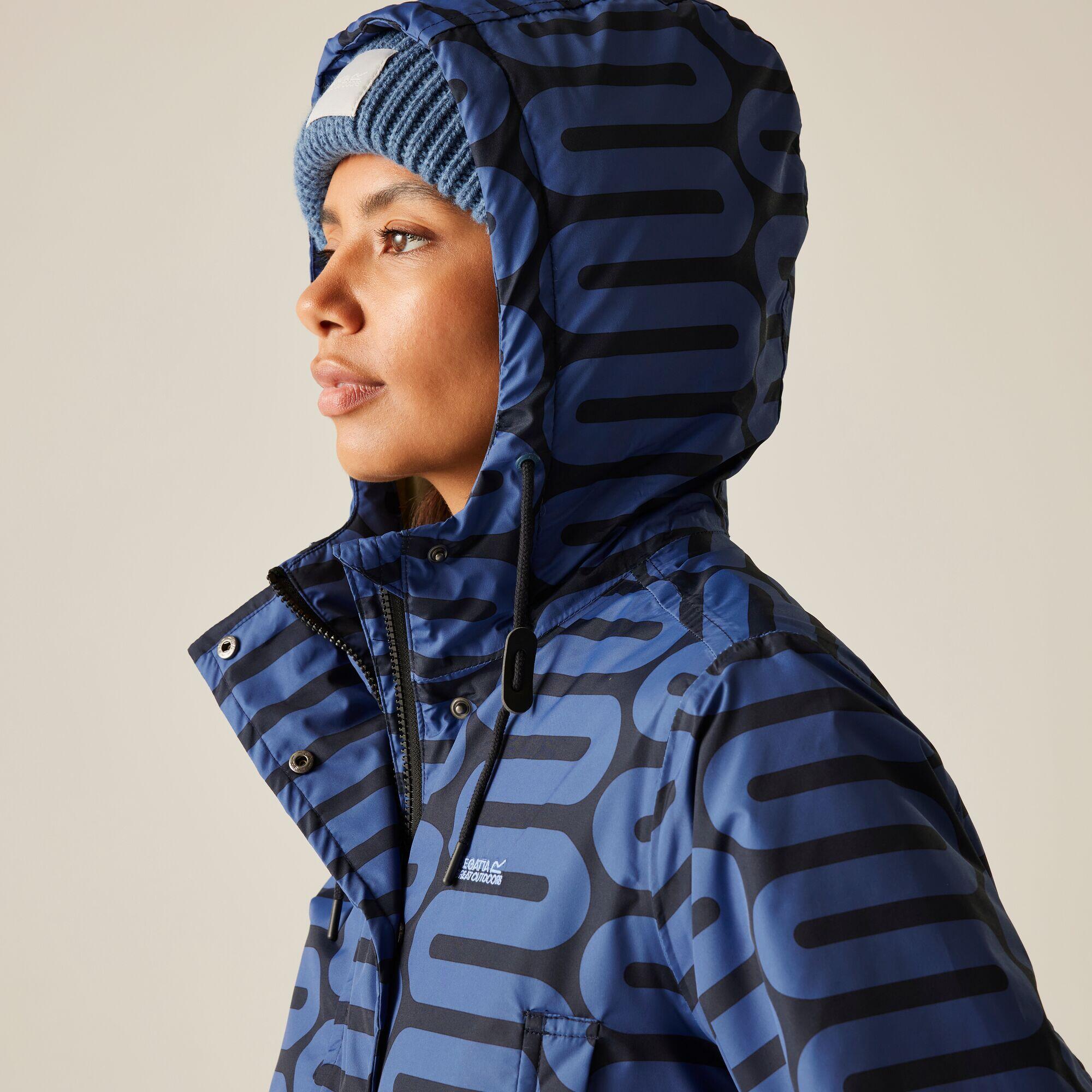 Veste mi-longue Orla à capuche, respirante, imperméable et isolée pour femme 5/7