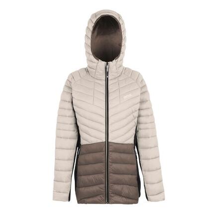 Leedre Wasserabweisende Stretch-Hybridjacke mit Kapuze für Damen