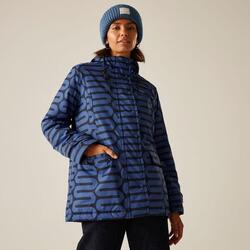 Veste mi-longue Orla à capuche, respirante, imperméable et isolée pour femme