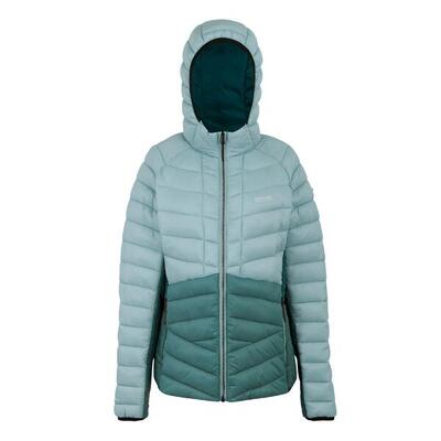 Dalent Wasserabweisende Wärmende Steppjacke mit Kapuze für Damen