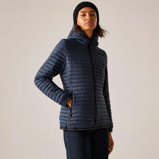 Giacca isolante trapuntata con cappuccio da uomo Rigain