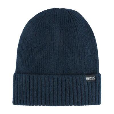 Basic geribde beanie muts voor dames