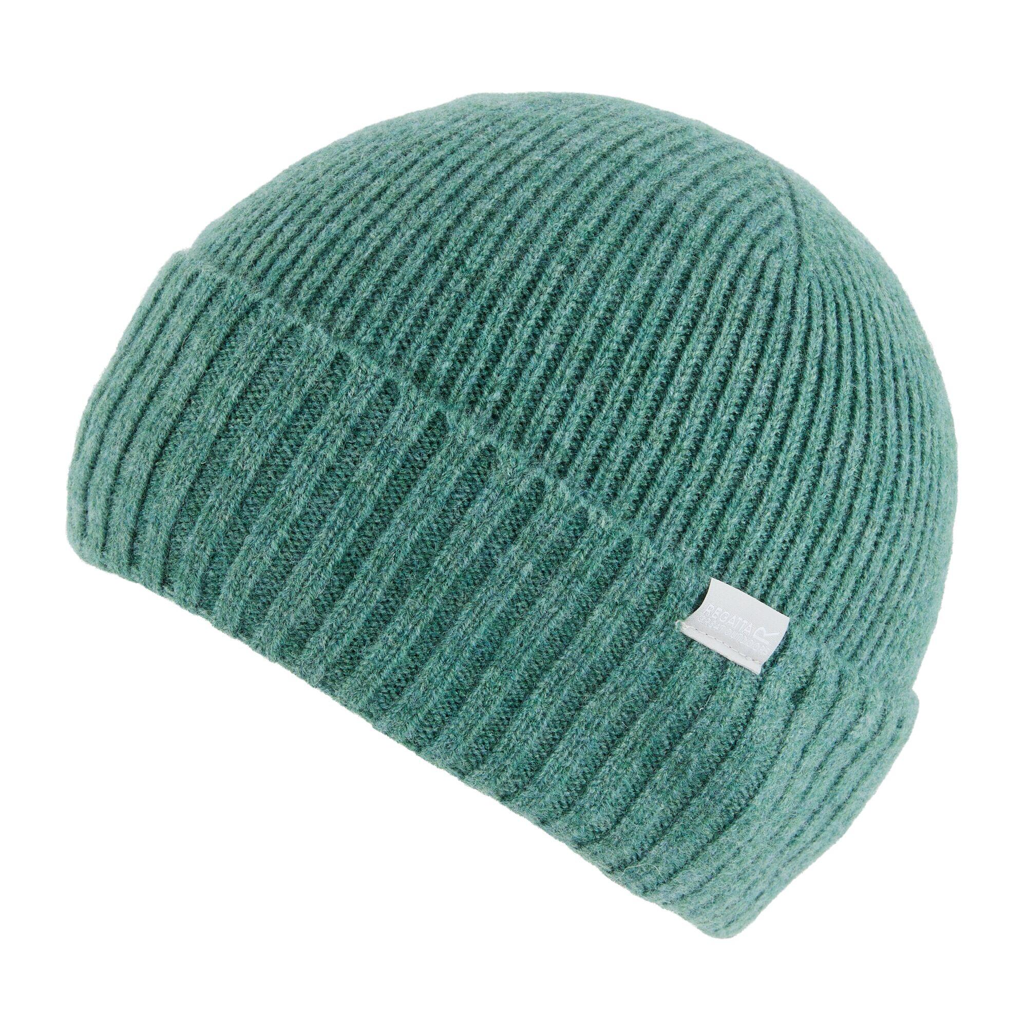 Basic geribde beanie muts voor dames 2/2