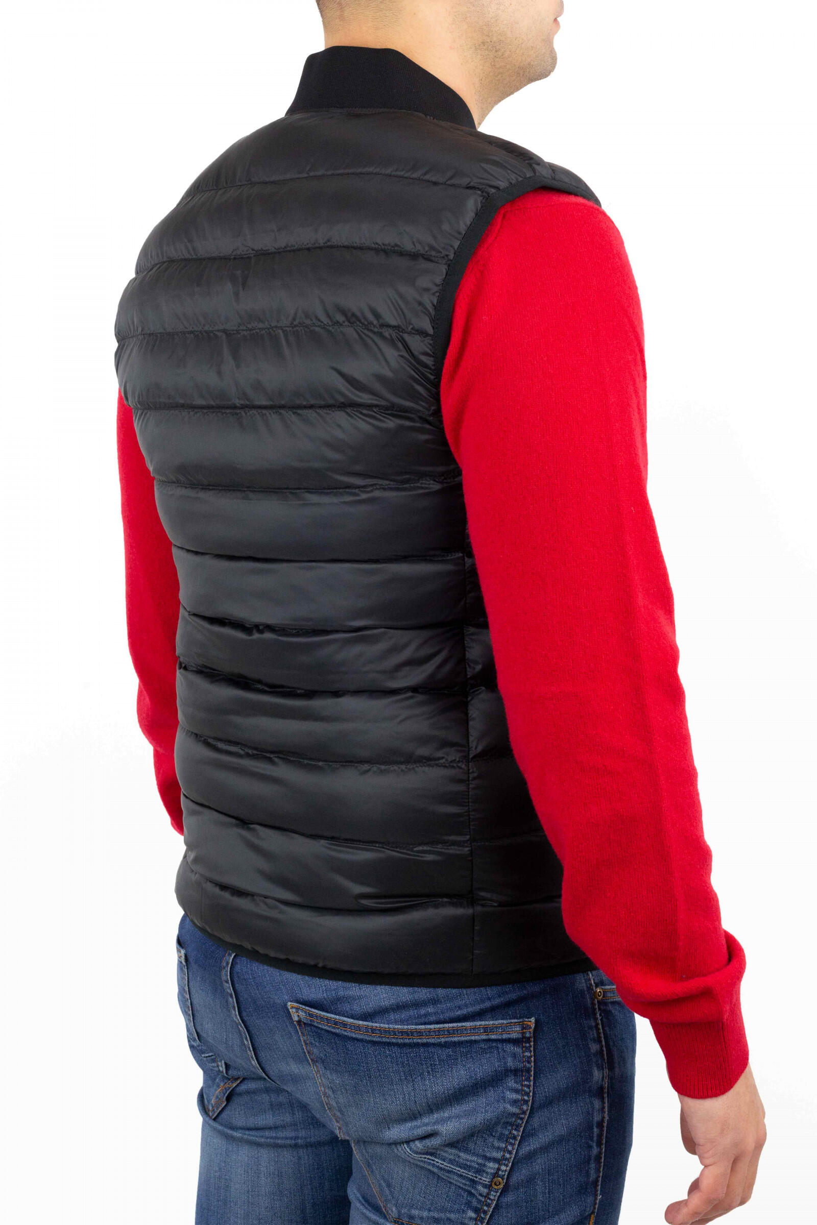 Colete Lacoste Blouson para homem, vermelho 3/4