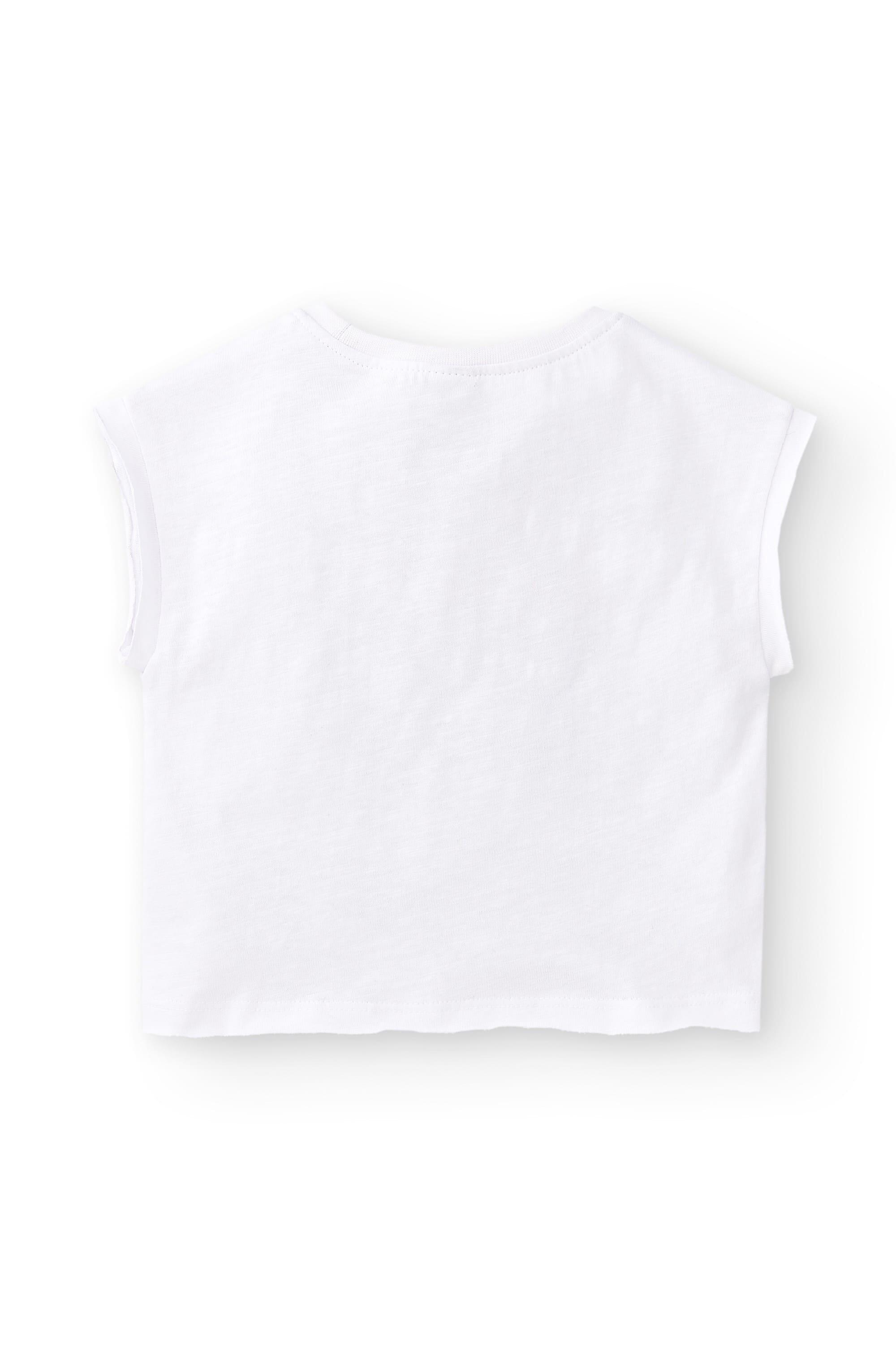 Camiseta de bebé niño color blanco 3/5